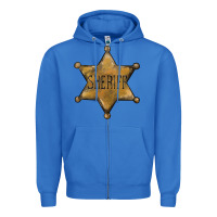 True Royal sheriff star Zipper Hoodie - BarkalooDesign
