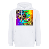 White lgbtq pride Heavyweight Hoodie - AdoDesignShop