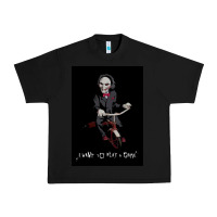 Black Saw I Want To Play A Game Picture Urban Heavy Tee - maiPhamDesign