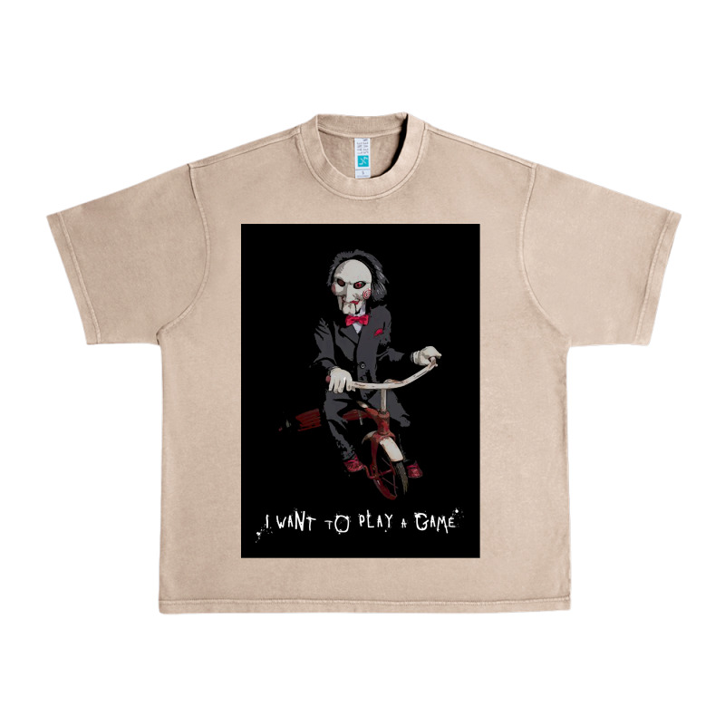 Saw I Want To Play A Game Picture Urban Heavy Tee by maiPhamDesign | Teevron