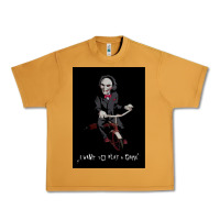 Peanut Butter Saw I Want To Play A Game Picture Urban Heavy Tee - maiPhamDesign