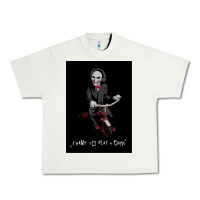Pistachio Saw I Want To Play A Game Picture Urban Heavy Tee - maiPhamDesign