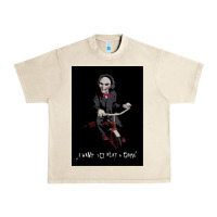 Sandshell Saw I Want To Play A Game Picture Urban Heavy Tee - maiPhamDesign