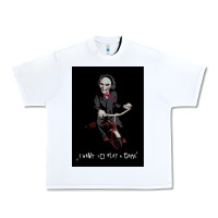 White Saw I Want To Play A Game Picture Urban Heavy Tee - maiPhamDesign