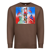 Chestnut american flag  and america Premium Sweatshirt - AdoDesignShop