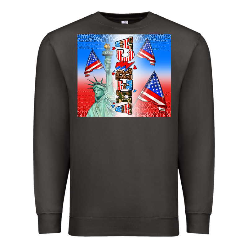 American Flag  And America Premium Sweatshirt by AdoDesignShop | Teevron
