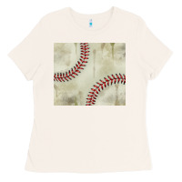 Bone dirty baseball pattern Ladies Tee - TumblerDesignByShophia