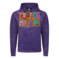 Cloud Purple Gobble Till You Wobble Vintage Hoodie - FaDigitalArtStudio
