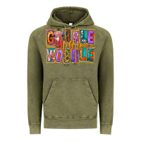 Vintage Olive Gobble Till You Wobble Vintage Hoodie - FaDigitalArtStudio