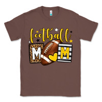 Chestnut Football mom yellow team color Classic Tee - HowdyJamesFarm