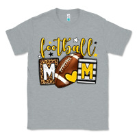 Heather Grey Football mom yellow team color Classic Tee - HowdyJamesFarm