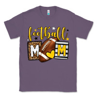 Lavender Football mom yellow team color Classic Tee - HowdyJamesFarm