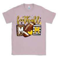 Lilac Football mom yellow team color Classic Tee - HowdyJamesFarm