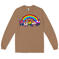 Toasted Coconut Human pride Long Sleeve Tee - FaDigitalArtStudio