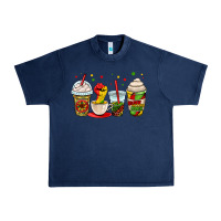 Navy juneteenth bhm coffee cups Urban Heavy Tee - OliviaCreatesArt