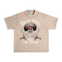 French Oak Dead Men Tell No Tales Funny Gifts Boy Girl Urban Heavy Tee - maiPhamDesign