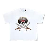 White Dead Men Tell No Tales Funny Gifts Boy Girl Urban Heavy Tee - maiPhamDesign