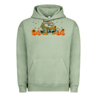 Pigment Oil Green grateful thankful blessed Urban Hoodie - JahusDesignShop