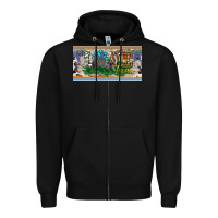 Black love texas armadillo license plate Zipper Hoodie - BarkalooDesign