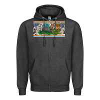 Love Texas Armadillo License Plate Zipper Hoodie | Teevron