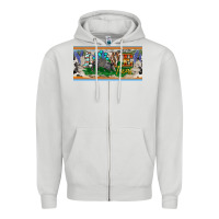 Dove Grey love texas armadillo license plate Zipper Hoodie - BarkalooDesign