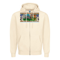 Sandshell love texas armadillo license plate Zipper Hoodie - BarkalooDesign