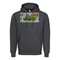 Smoke love texas armadillo license plate Zipper Hoodie - BarkalooDesign