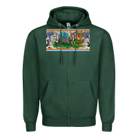 Sports Green love texas armadillo license plate Zipper Hoodie - BarkalooDesign