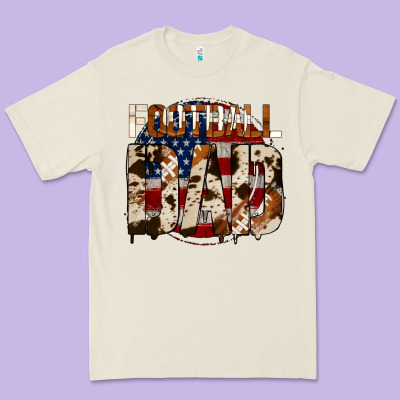 American Football Dad Premium Tee Designed By Jasminsmagicworld