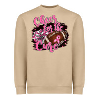 Mushroom cheer for the cure Heavyweight Sweatshirt - BarkalooDesign