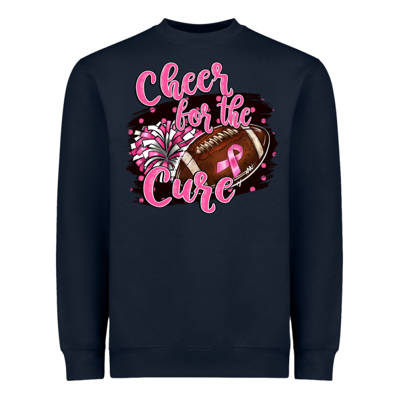 Cheer For The Cure Heavyweight Sweatshirt by BarkalooDesign | Teevron