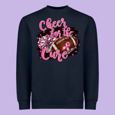 Cheer For The Cure Heavyweight Sweatshirt Designed By Barkaloodesign