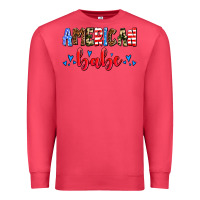 Cardinal American babe Premium Sweatshirt - AdoDesignShop