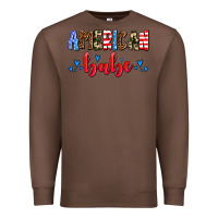 Chestnut American babe Premium Sweatshirt - AdoDesignShop