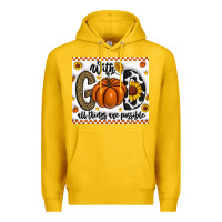 Lemon With God All Things Are Possible Premium Hoodie - CowhideDigitalArt
