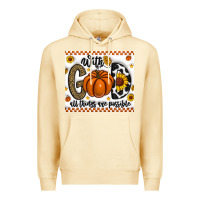 Pina Colada With God All Things Are Possible Premium Hoodie - CowhideDigitalArt