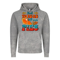 Cloud Rock Thick Thighs&Pecan Pies Vintage Hoodie - FaDigitalArtStudio