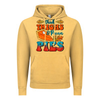 Vintage Mustard Thick Thighs&Pecan Pies Vintage Hoodie - FaDigitalArtStudio