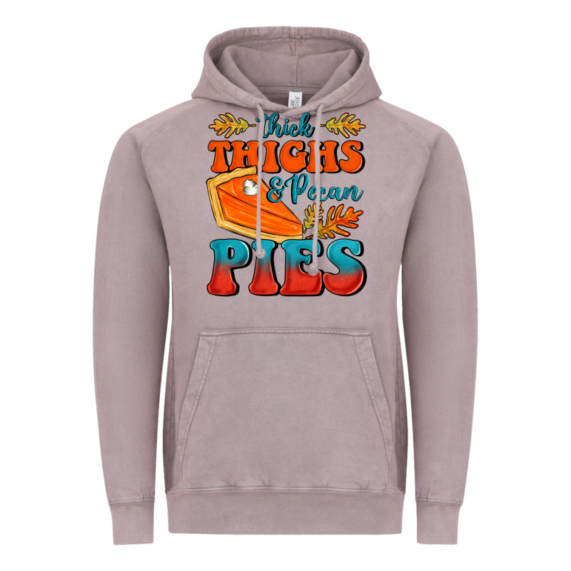 Thick Thighs&pecan Pies Vintage Hoodie by FaDigitalArtStudio | Teevron