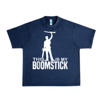 Navy this is my boomstick shotgun chainsaw dead evil halloween tank top Urban Heavy Tee - maiPhamDesign