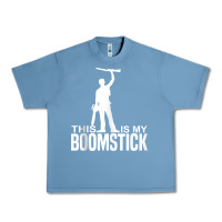 Pebble Blue this is my boomstick shotgun chainsaw dead evil halloween tank top Urban Heavy Tee - maiPhamDesign