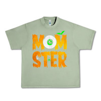Oil Green womens momster tshirt halloween scary costume mom t shirt Urban Heavy Tee - maiPhamDesign
