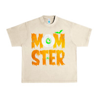 Sandshell womens momster tshirt halloween scary costume mom t shirt Urban Heavy Tee - maiPhamDesign