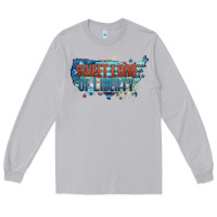 Moon Dust Sweet land of liberty Long Sleeve Tee - FaDigitalArtStudio