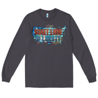 Smoke Sweet land of liberty Long Sleeve Tee - FaDigitalArtStudio
