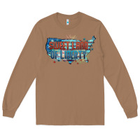Toasted Coconut Sweet land of liberty Long Sleeve Tee - FaDigitalArtStudio