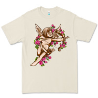 Bone Cupid with rose Valentine's Day Premium Tee - HowdyJamesFarm