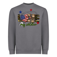 Storm Love My Soldier Heavyweight Sweatshirt - BarkalooDesign