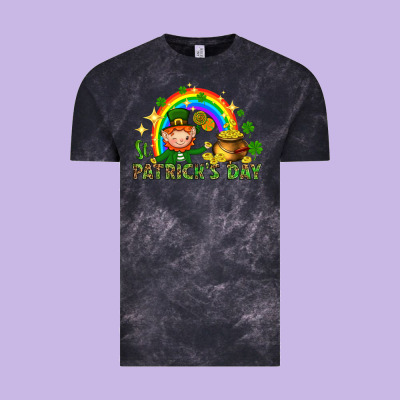 St. Patrick's Day Elf With Elements Vintage Tee Designed By Howdyjamesfarm
