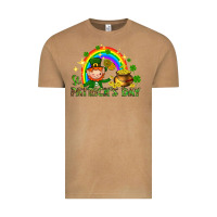 Vintage Camel St. Patrick's Day Elf with elements Vintage Tee - HowdyJamesFarm